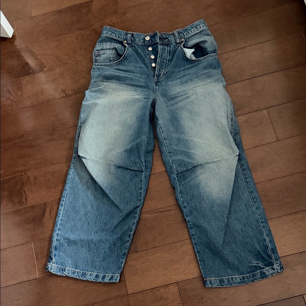 We The Free wide leg jeans